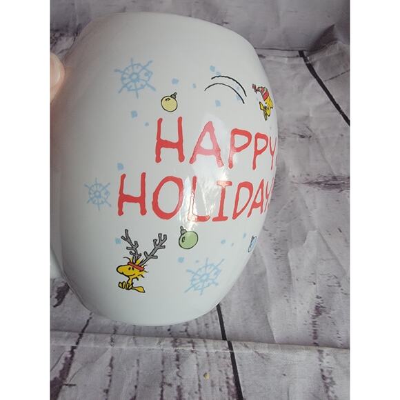 PEANUTS Snoopy Woodstock Christmas Happy Holidays 2013 Vandor Mug - Picture 5 of 9